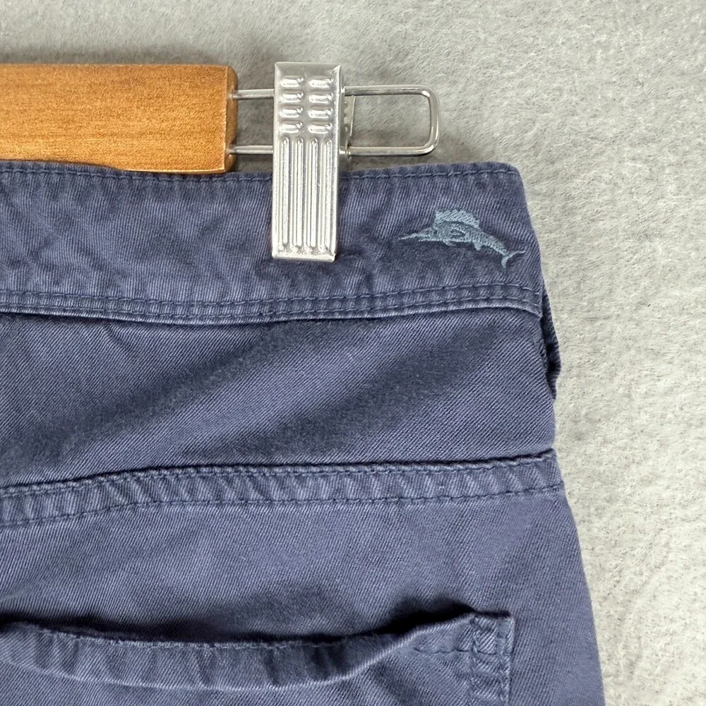 Tommy Bahama Pants Mens 30x30 Blue Performance Stretch Pima Blend Golf Chino